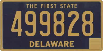 DE license plate 499828