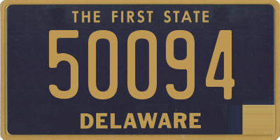 DE license plate 50094