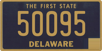 DE license plate 50095