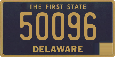 DE license plate 50096