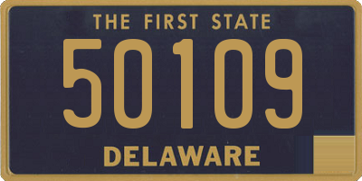 DE license plate 50109