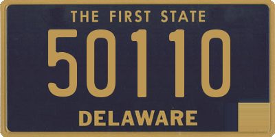 DE license plate 50110