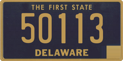 DE license plate 50113