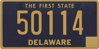 DE license plate 50114