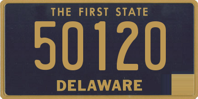 DE license plate 50120