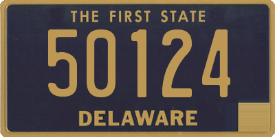 DE license plate 50124