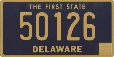 DE license plate 50126