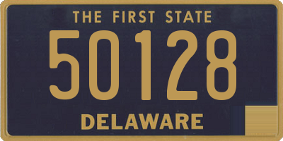 DE license plate 50128