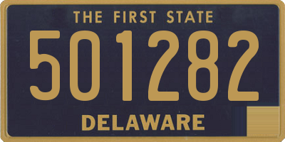 DE license plate 501282