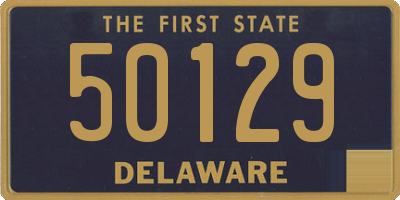 DE license plate 50129