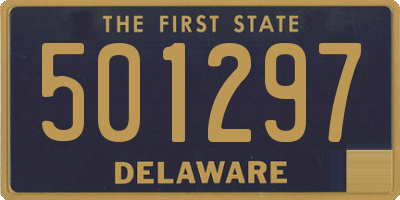 DE license plate 501297