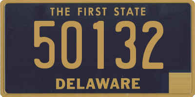 DE license plate 50132