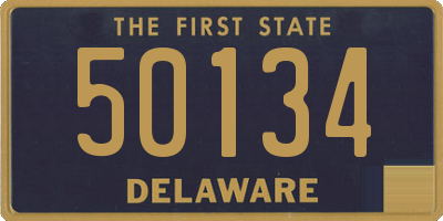 DE license plate 50134