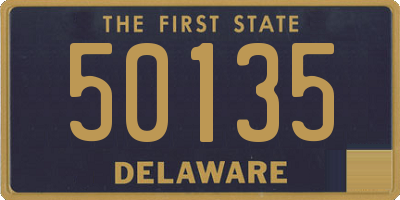 DE license plate 50135