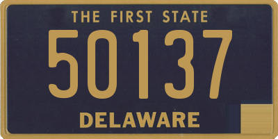 DE license plate 50137