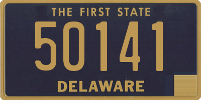 DE license plate 50141