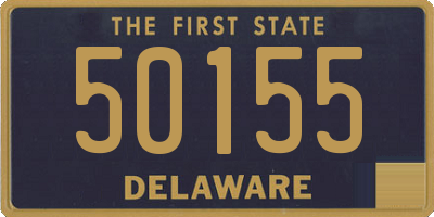 DE license plate 50155