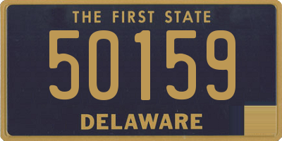 DE license plate 50159