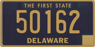 DE license plate 50162