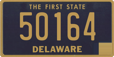 DE license plate 50164