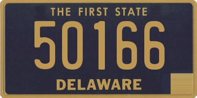 DE license plate 50166