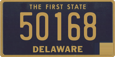 DE license plate 50168