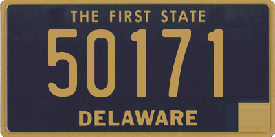 DE license plate 50171