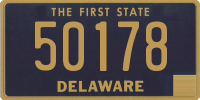 DE license plate 50178