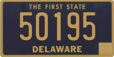 DE license plate 50195