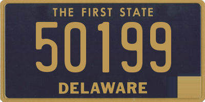 DE license plate 50199