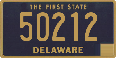 DE license plate 50212