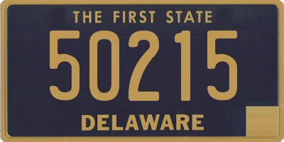 DE license plate 50215