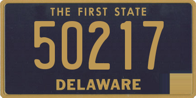 DE license plate 50217