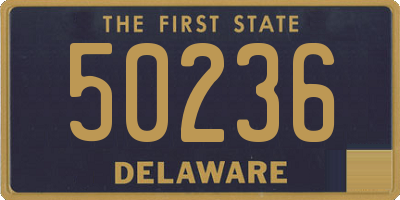 DE license plate 50236