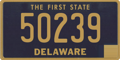 DE license plate 50239