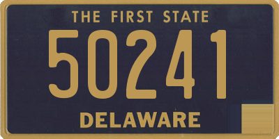 DE license plate 50241