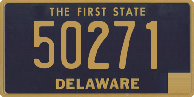 DE license plate 50271
