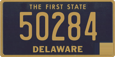 DE license plate 50284