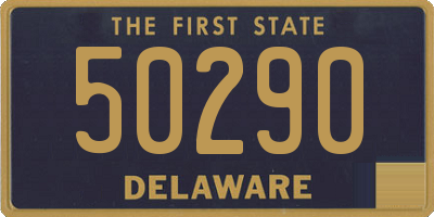 DE license plate 50290