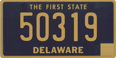 DE license plate 50319