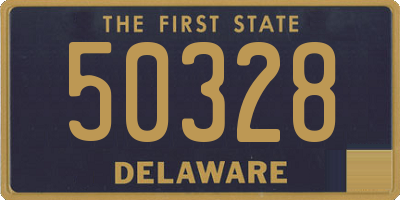 DE license plate 50328