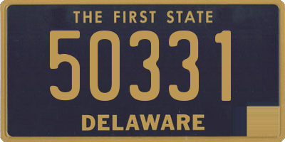 DE license plate 50331