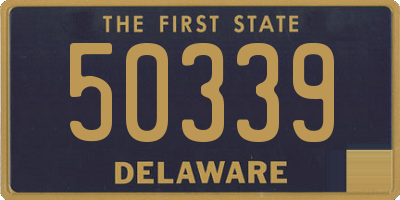 DE license plate 50339