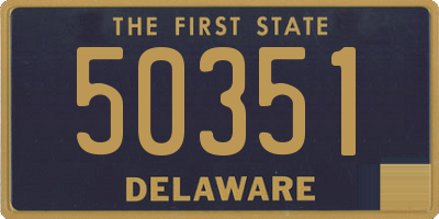 DE license plate 50351