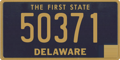 DE license plate 50371