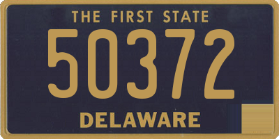 DE license plate 50372