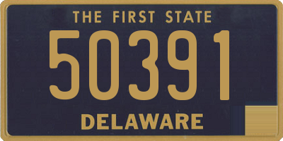 DE license plate 50391