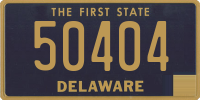 DE license plate 50404