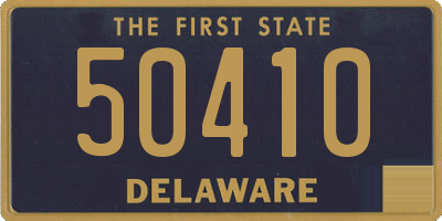 DE license plate 50410