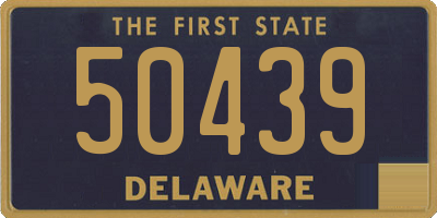 DE license plate 50439